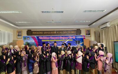 33 Lulusan Prodi Ilmu Perpustakaan dan Informasi Islam Dikukuhkan pada Yudisium ke-10