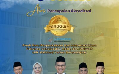 Prestasi Membanggakan, Prodi Ilmu Perpustakaan dan Informasi Islam Resmi Terakreditasi Unggul